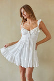 Jennie Ruffle Mini Dress