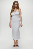Darcy Satin Midi Dress Sleepy Angel