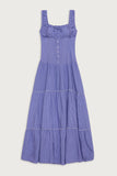 Christabelle Ruffle Maxi Dress Sailor Gingham