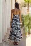 HENRIETTA MIDI DRESS PIRAH NAVY