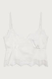 Snuggle Satin Camisole White