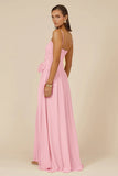 DANIKA SIDE SLIT MAXI DRESS MUSK