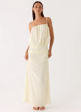 Citrus Kiss Maxi Dress Baby Yellow