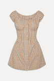 x BELLA HADID Mustang Mini Dress Rodeo Gingham
