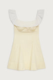 Lilah Striped Mini Dress Daisy Stripe