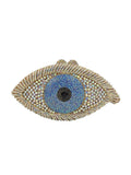 Womens EYE SEE U Rhinestone Evening Clutch bags Handmade