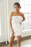 Cassandra Ruffle Bodycon Mini Dress