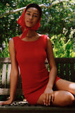 Leila Mini Dress Red Rose