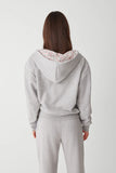 Casper Zip Up Hoodie Heather Grey Baby Blanket