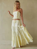 Simona Tiered Maxi Skirt