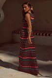 ANDREA MAXI DRESS JAFFA COMBO
