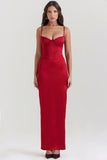 ruby corset maxi dress