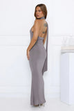 Main Sight Maxi Dress Charcoal