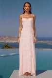 ELLERBY FRILL TRIM MAXI DRESS MUSK