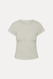 Baylee Knit Tee Soft Vanilla
