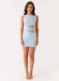 Echo Mini Dress Blue