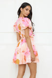 Cherry Bombshell Mini Dress Pink