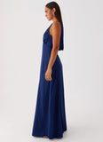 Winnie Cowl Back Maxi Dress Navy