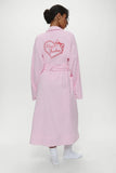 Valentine Terry Robe Bouquet Pink