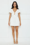 Golden Hour Muse Mini Dress White