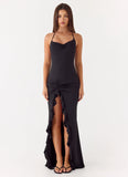 Augusta Maxi Dress Black