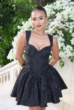 JOELLE MINI DRESS BLACK