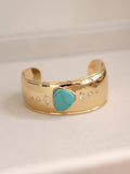 Turquoise Solstice Thick Cuff