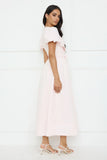 Peach Fizz Maxi Dress Pink