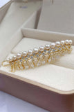 Vintage Bangs Side Pearl Hair Clip