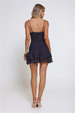 Sparkle Central Mini Dress Navy