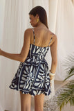 HENRIETTA MINI DRESS PIRAH NAVY