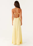 Joanie Maxi Dress Yellow