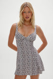 Siren Floral Mini Dress Pasture