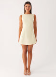 Lulita Mini Dress Buttercream Yellow