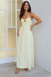 Sunkissed Serenity Maxi Dress Yellow