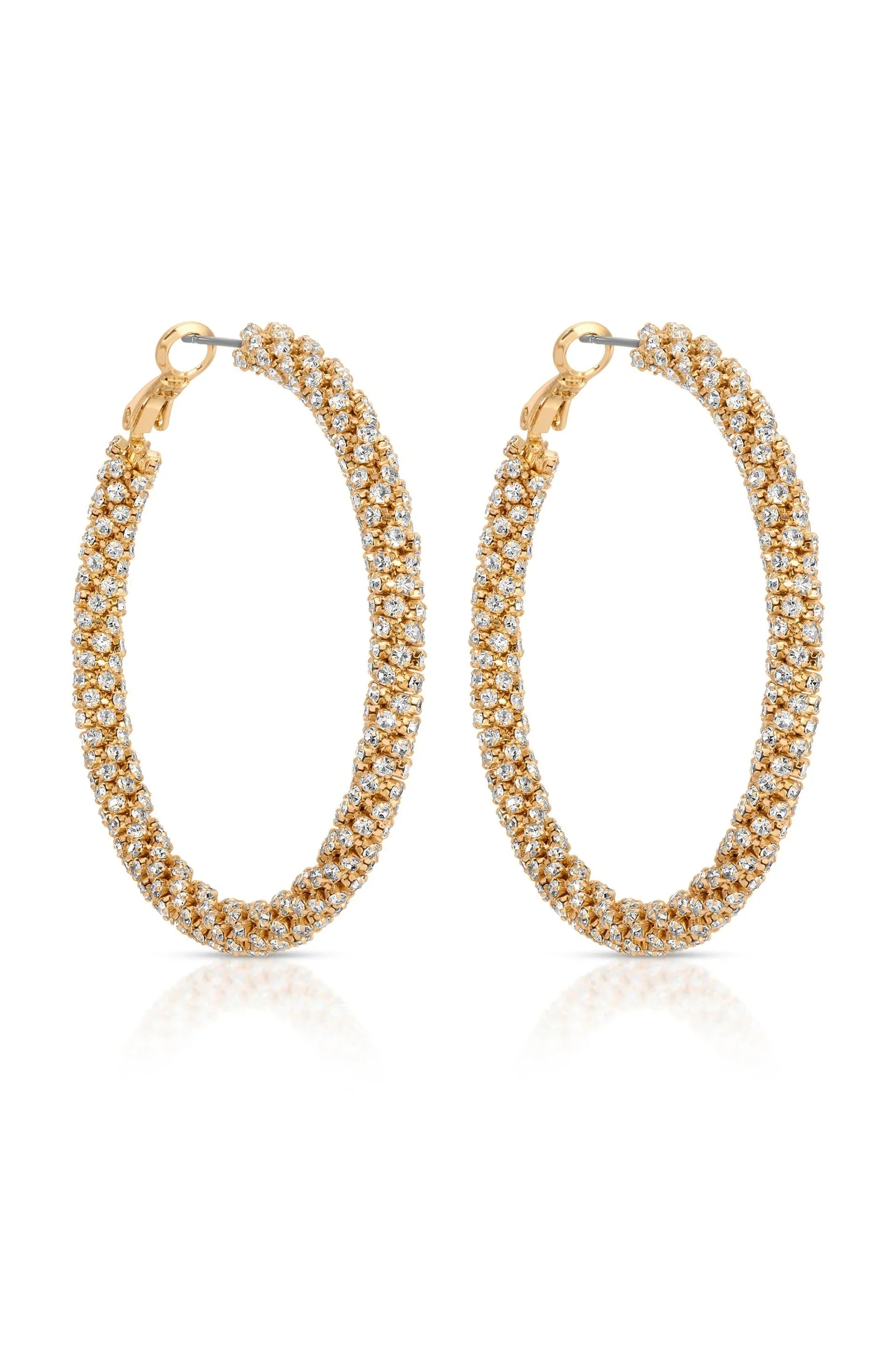 Rope Chain Hoop Earrings