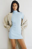 Date Night Knit Mini Dress Daydream