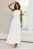 Strut With Style Maxi Dress White