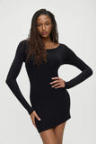 Luca Knit Mini Dress Black