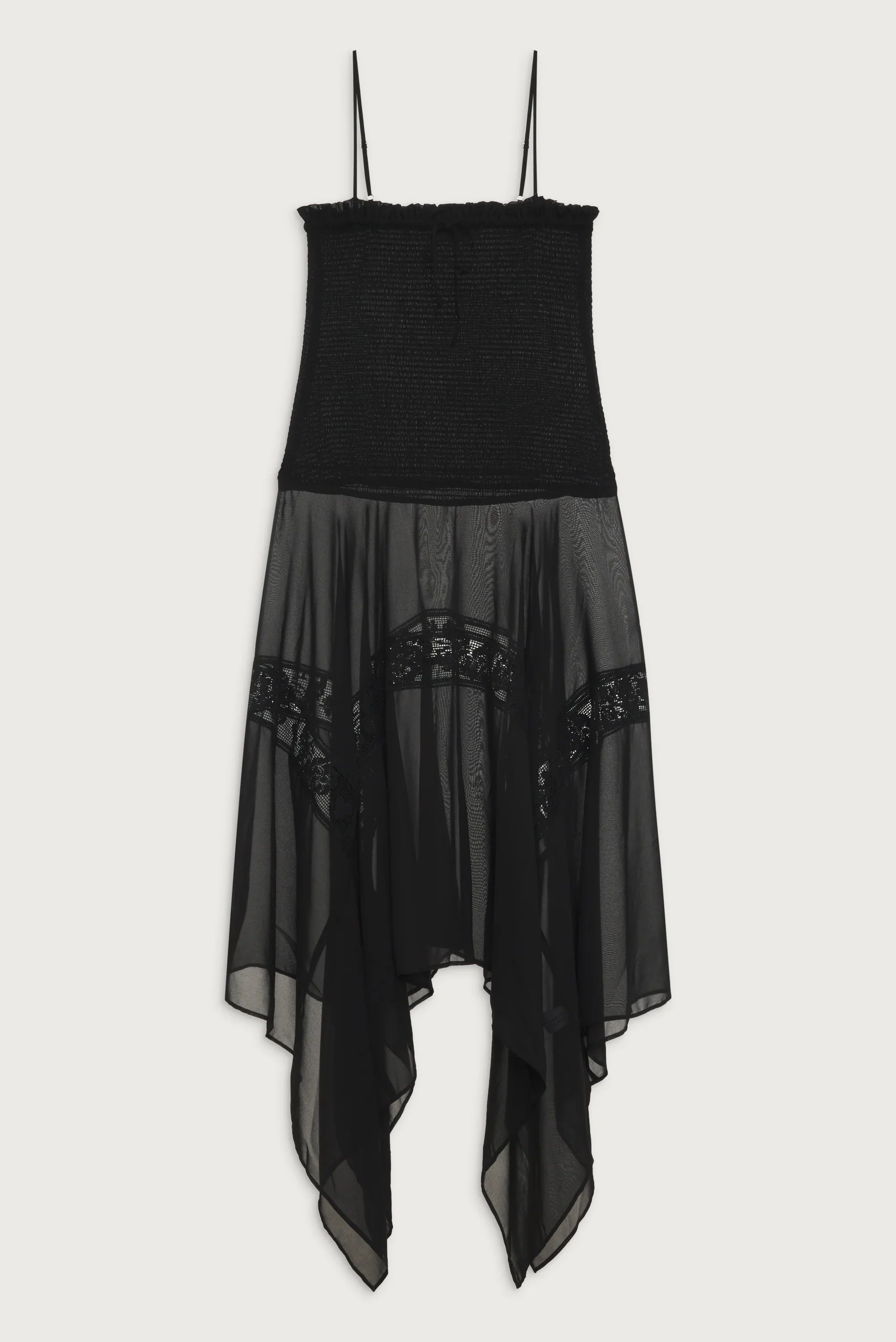 Night Princess Maxi Dress Black