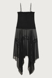 Night Princess Maxi Dress Black