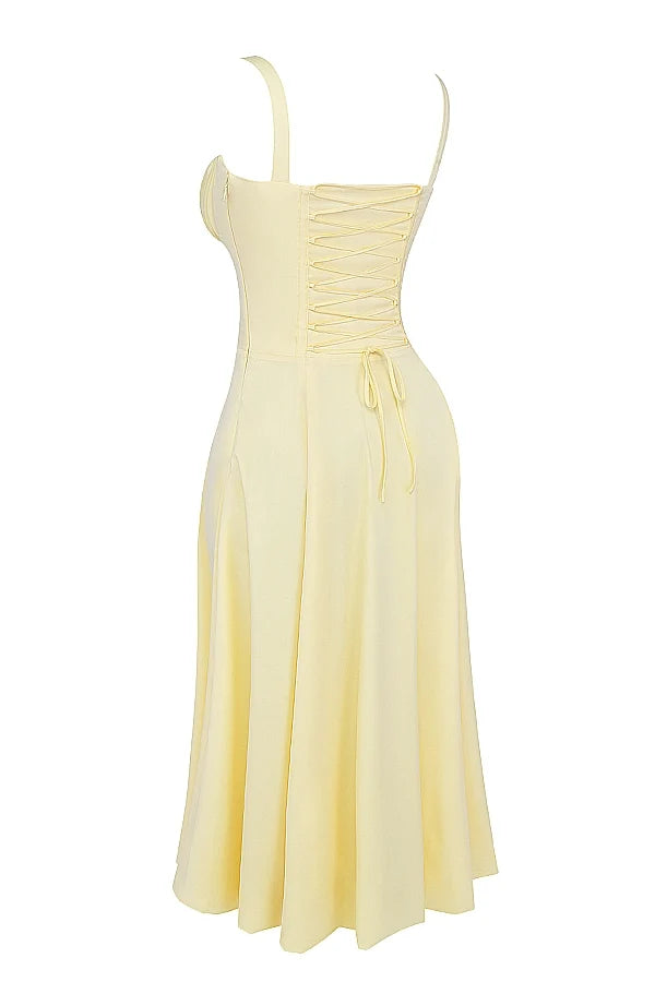 buttercup bustier sundress