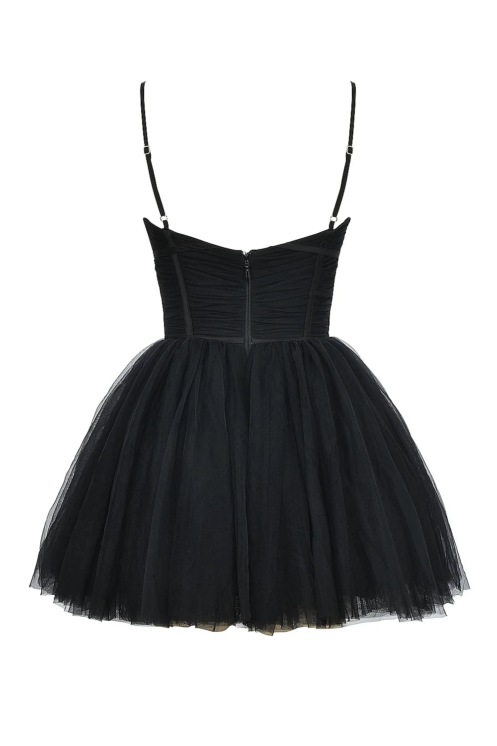black tulle mini dress sale