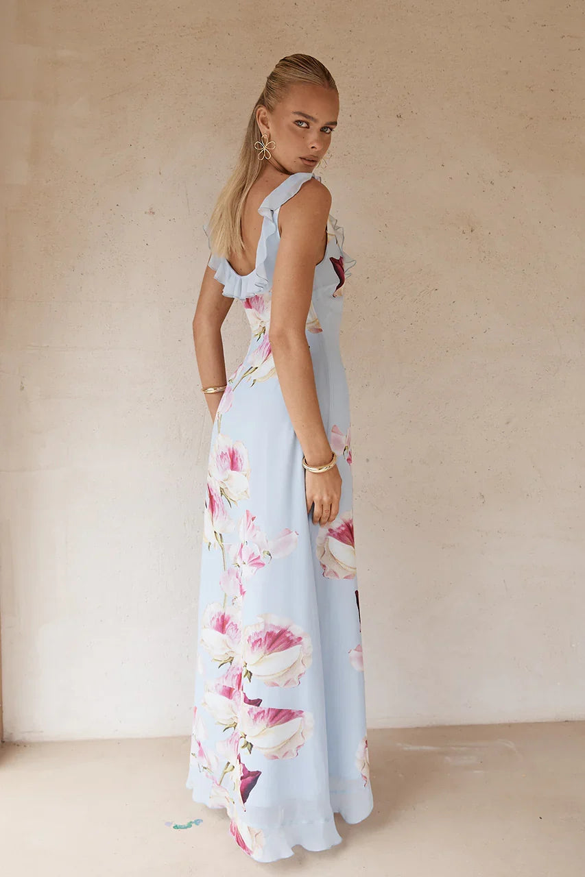 INAYAH MAXI DRESS CADENCE PRINT