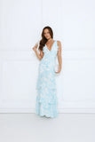 Too Pretty Tonight Maxi Dress Blue