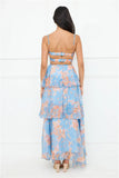 Be Myself Maxi Dress Blue