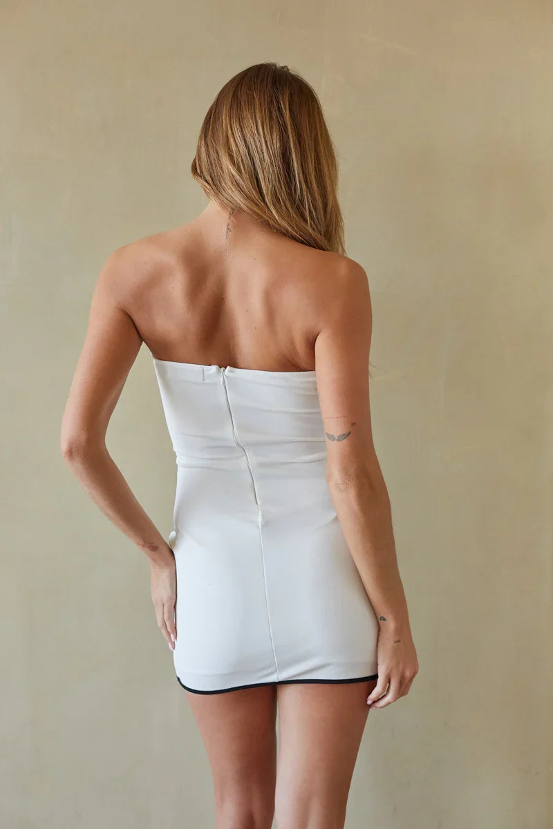 Maisie Contrast Mini Dress