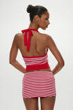 Marialla Knit Mini Skort South Hampton Stripe