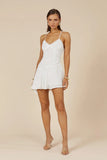 ODEZA MINI DRESS WHITE