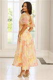 Style Domination Maxi Dress Yellow